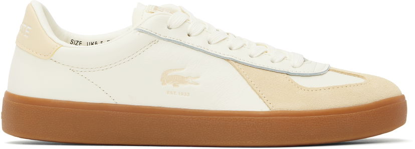 Oblačila Lacoste Lacoste Baseshot Pro Leather Bela | 49SMA0064_AB0