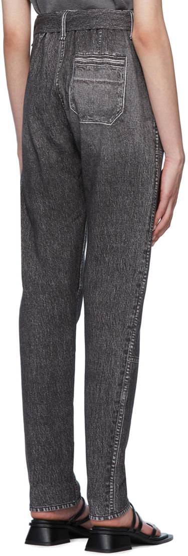 Kavbojke rag & bone Miramar Mia Denim Tie-Waist Pants Siva | WCW22P7003LF03, 2