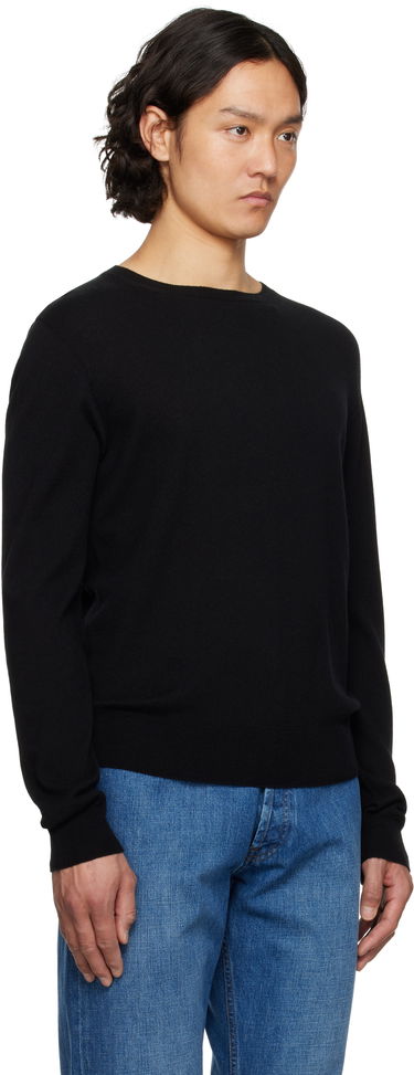 Pleteni pulover The Row The Row Rowley Sweater Črna | 920-Y751, 1