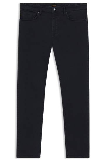 Kavbojke BOSS Delaware Slim-Fit Comfort-Stretch Jeans Mornarica | 50544645