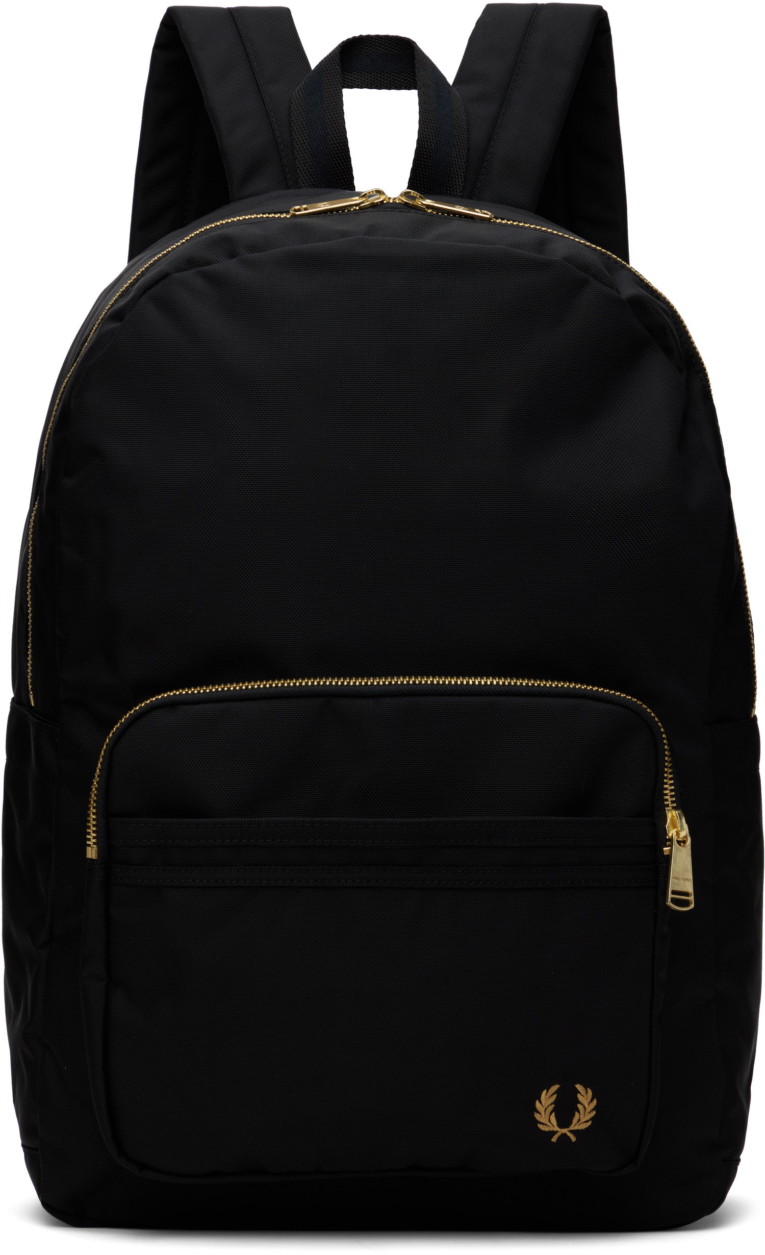 Nahrbtnik Fred Perry Fred Perry Textured Nylon Backpack Črna | L9258, 0