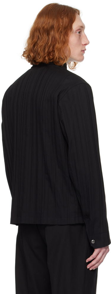 Jakna Paul Smith Paul Smith Embossed Zip-Up Jacket Črna | M1R-705Y-M02221-79, 2