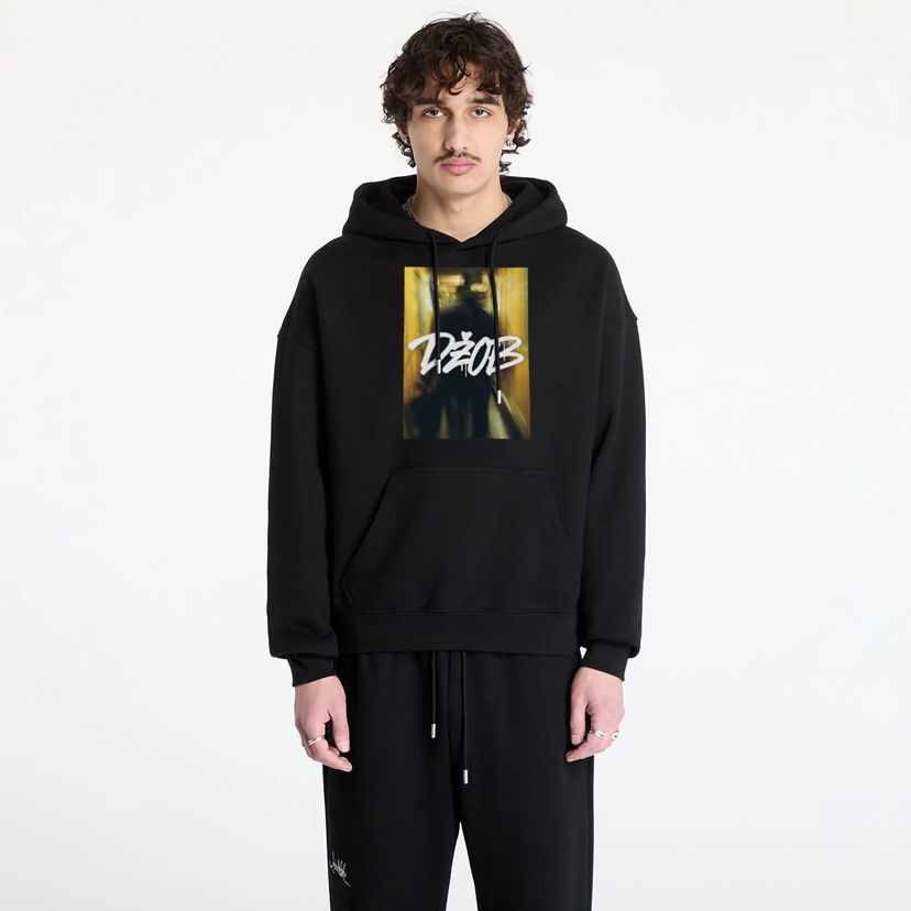 Pulover Footshop FTSHP x Džob Hoodie Črna | FTSHP_546