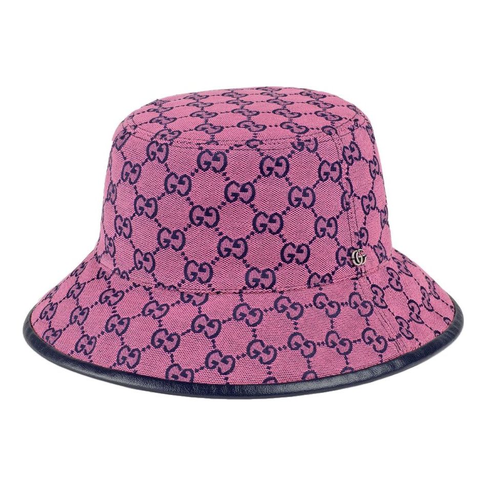 Klobuk Gucci Reversible GG Monogram Bucket Hat Roza | 656573-3HAD0-5268, 0