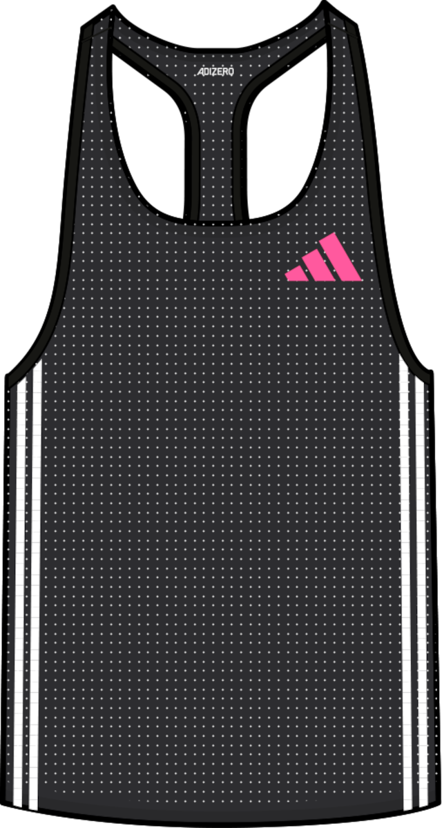 Majica brez rokavov adidas Originals Adizero Promo Tank Top Črna | ik3988, 0