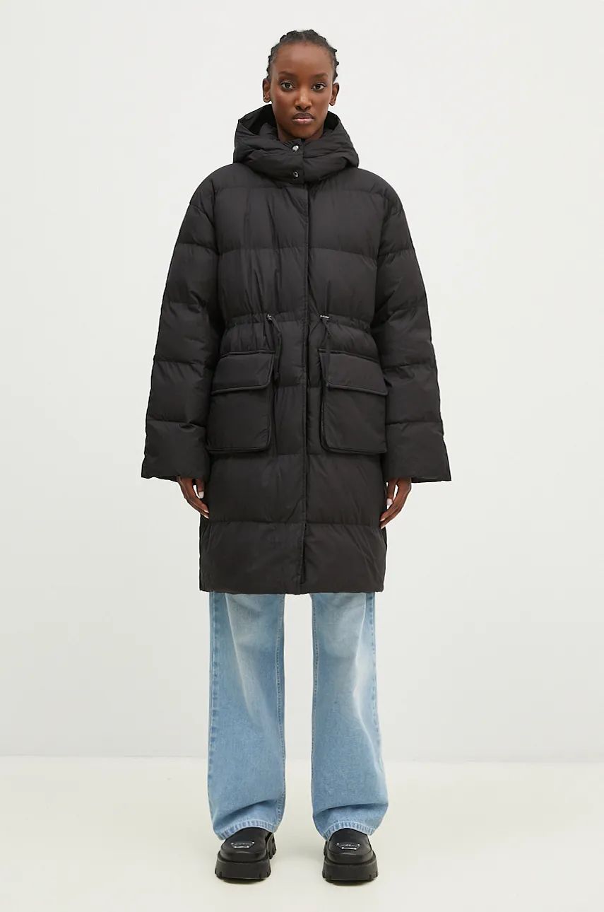 Puhovka Samsoe Samsoe Oversized Puffer Jacket Črna | F24300004, 0