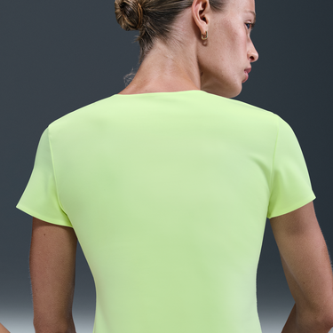 Majica Nike Nike Form Short Sleeve T-Shirt Zelena | HQ8079-701, 3
