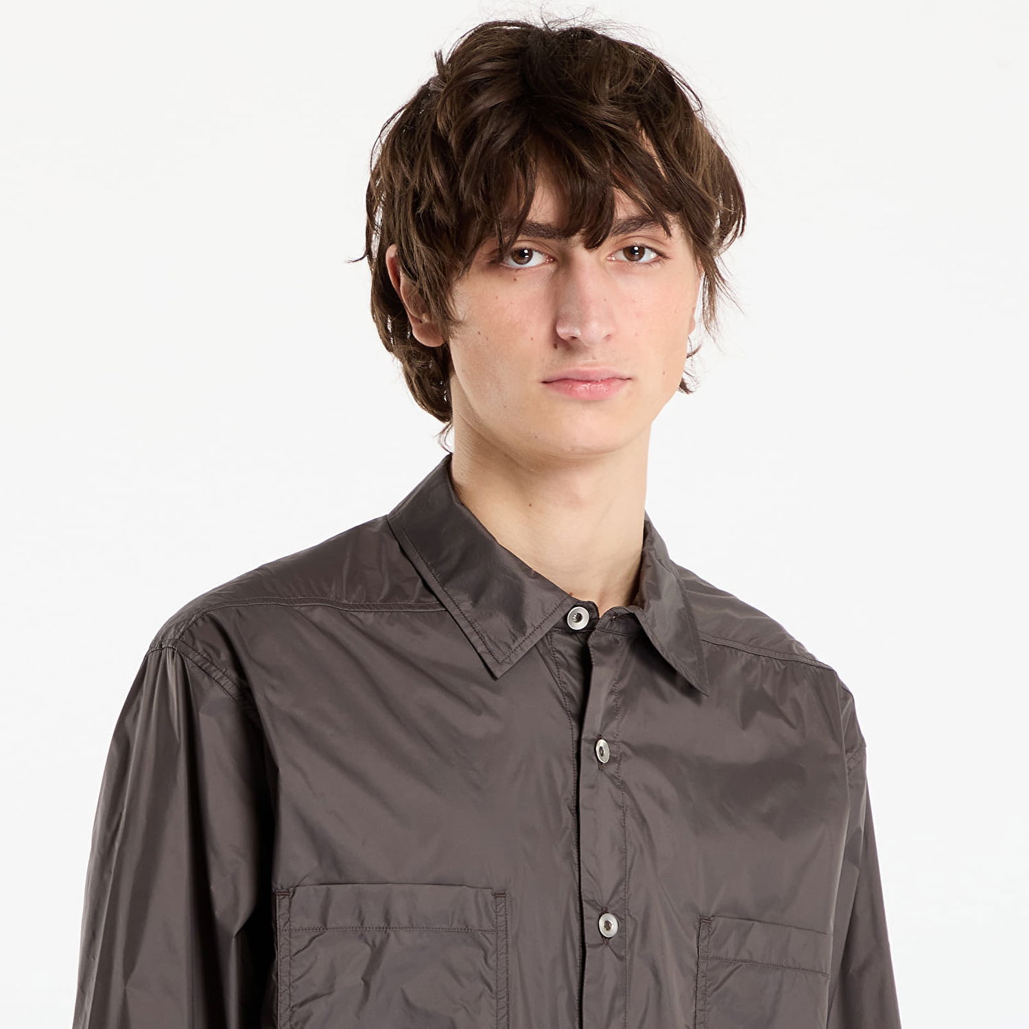 Srajce Rick Owens Rick Owens DRKSHDW Jumbo Outershirt Siva | DU02E7299 NP 94, 1