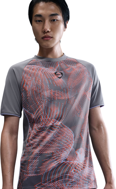 Majica Nike Nike DF ACD+ AOP Short Sleeve Graphic Top Siva | hv1824-635, 2