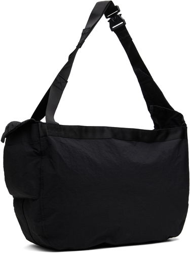 Torba za čez ramo C.P. Company Paper Touch Zipped Shoulder Bag Črna | 18CMAC227A-110188G, 2