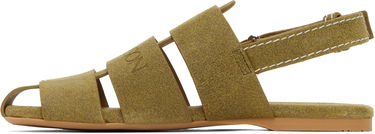 Oblačila JW Anderson JW Anderson Suede Fisherman Sandals Zelena | SN0084-LA0359, 2
