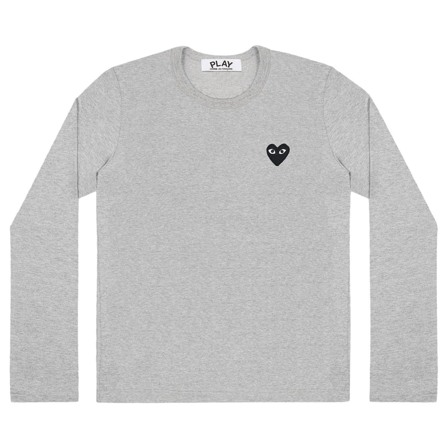 Majica Comme des Garçons PLAY Heart Tee Siva | AZ T122 051 1, 1