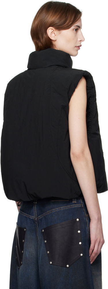 Telovnik Alexander Wang Alexander Wang Logo Patch Down Vest Črna | 1WC1252626, 2