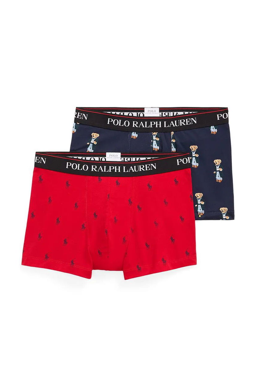 Boksarice Polo by Ralph Lauren 2-Pack Bear Print Boxers Večbarvna | 714916019