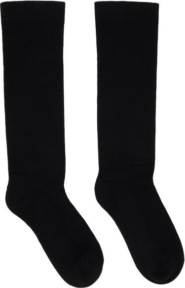 Nogavice Rick Owens DRKSHDW Concordians Pentagram Knee High Socks Črna | DA02E7468 SOCKC, 0