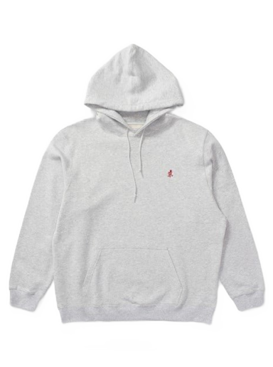Pulover GRAMICCI One Point Hooded Sweatshirt Siva | G303-FT-ASHH