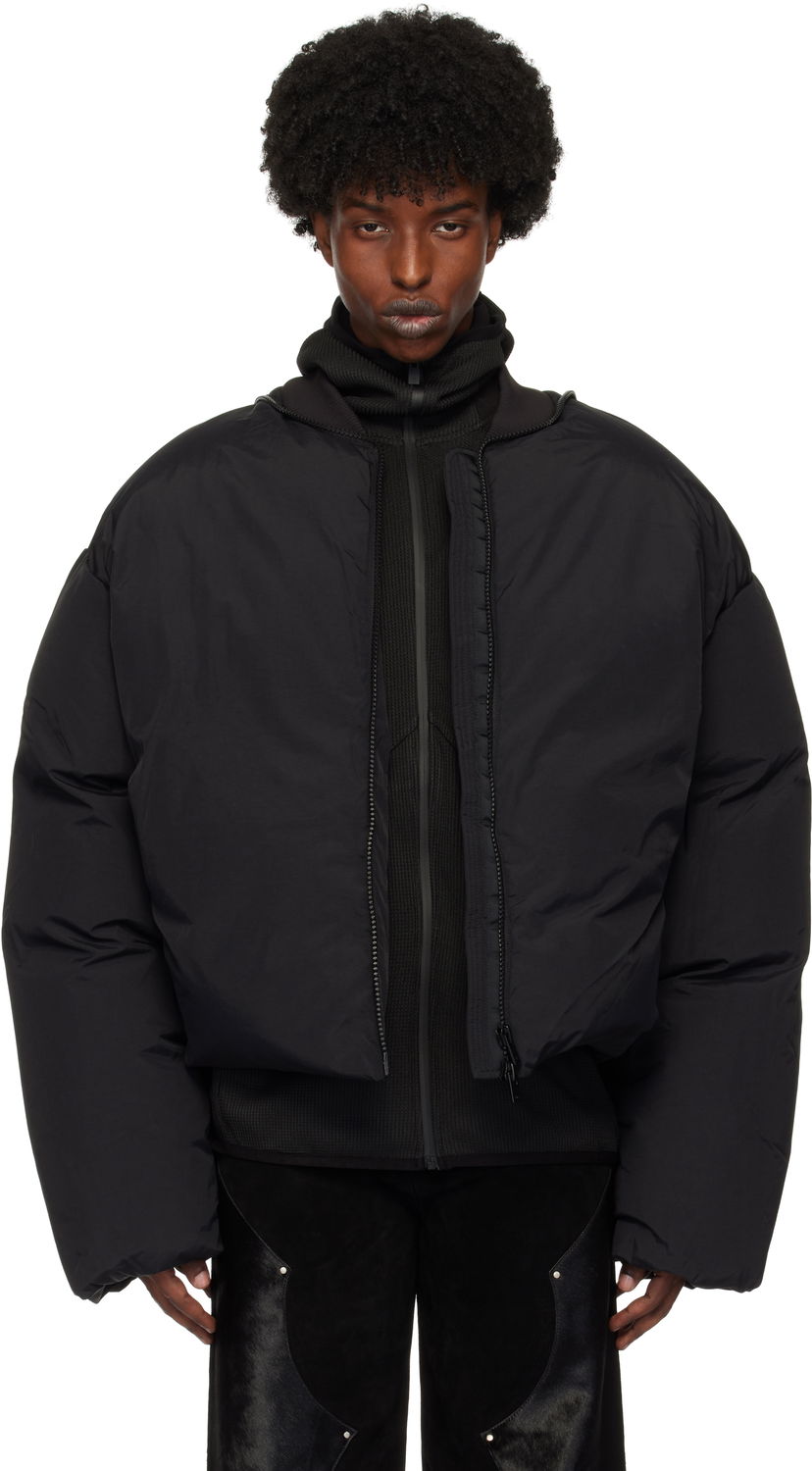 Puhovka HELIOT EMIL HELIOT EMIL Fortify Down Puffer Jacket Črna | AW24_M_02_135_BLK01