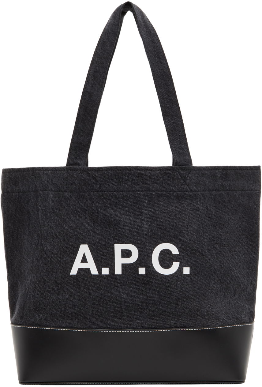 Tote bag A.P.C. Axel Tote Bag Črna | COGZE-M61917, 0