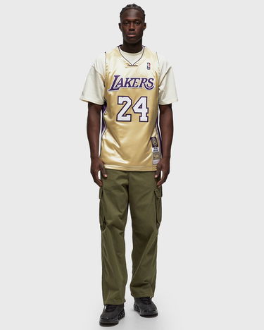 Dres Mitchell & Ness LA Lakers Authentic Jersey Kobe Bryant Bež | AJY4CP20021-LALGOLD96KBR, 4