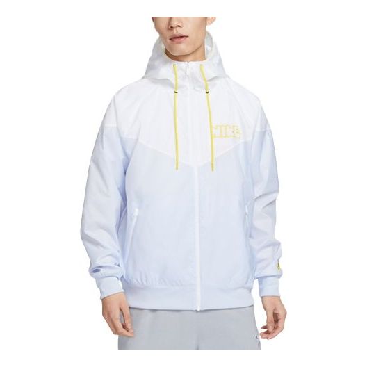 Vetrovka Nike Woven Lined Windrunner Jacket Bela | DX0695-085