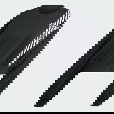 Pulover adidas Performance Adibreak Cropped Sweatshirt Črna | JD0189, 3