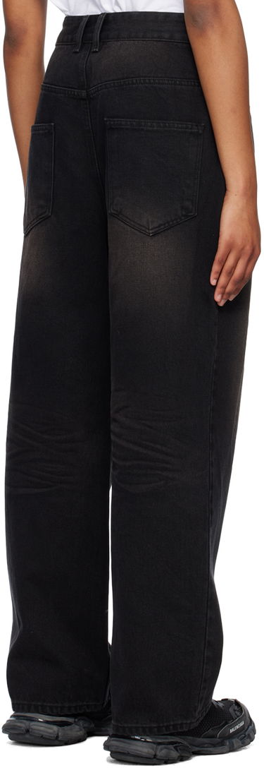 Kavbojke We11done We11done Wide-Leg Jeans Črna | WD-DP1-23-357-W-BK, 2