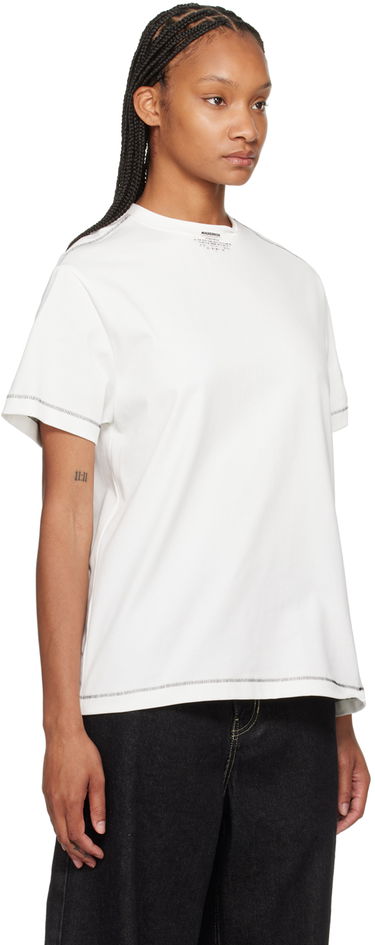 Majica ADER ERROR Langle T-Shirt Bela | BN01SSTS0103OW, 1