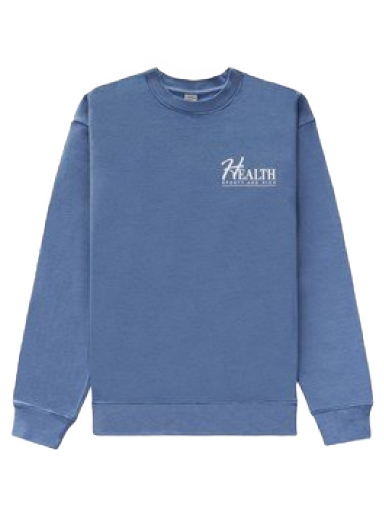 Pulover Sporty & Rich Big H Crewneck Modra | CR641SB