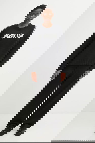 Pleteni pulover Helly Hansen BLISS Wool Blend Ski Sweater with Snowflake Graphic Črna | 54604, 4