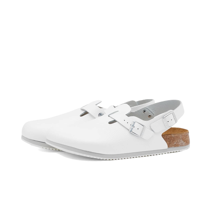 Superge in čevlji Birkenstock Tokio SL White Leather Bela | 61134