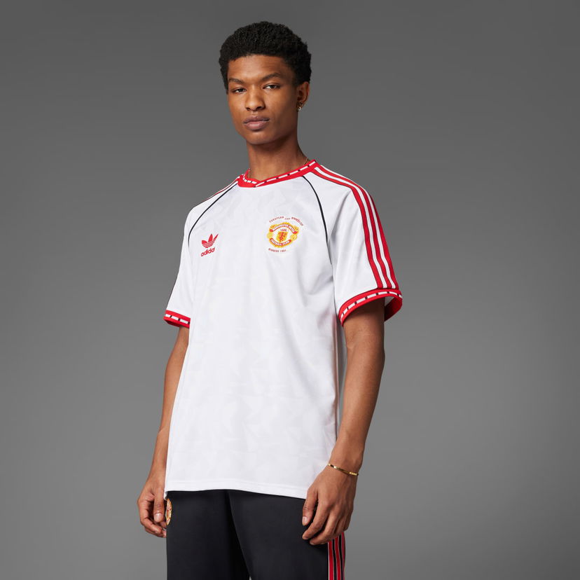 Dres adidas Performance Manchester United '91 Jersey Bela | JF0376