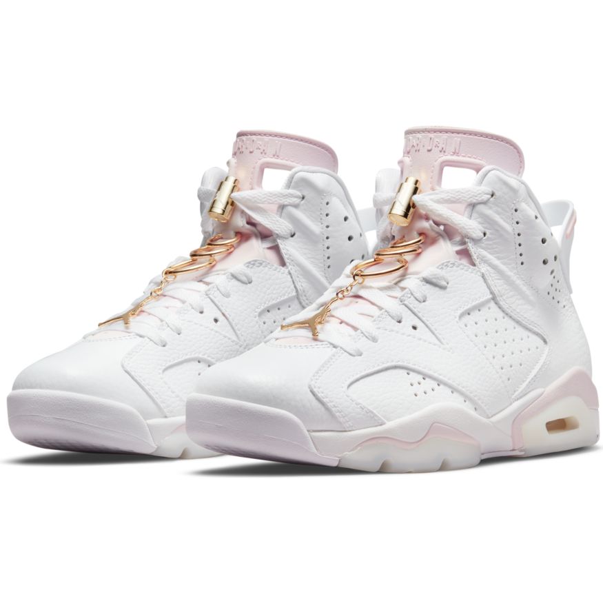 Superge in čevlji Jordan Air Jordan 6 Retro "Gold Hoops" W Bela | DH9696-100, 1