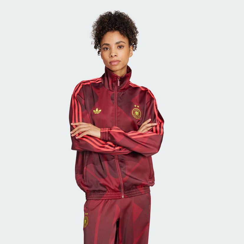 Jakna adidas Performance Germany Track Jacket Rdeča | JJ0351