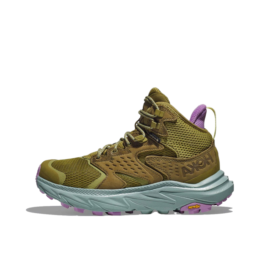 Superge in čevlji Hoka One One Anacapa 2 Mid Gore Tex Green Moss Agave (Women's) Rumena | 1142831-GMAG