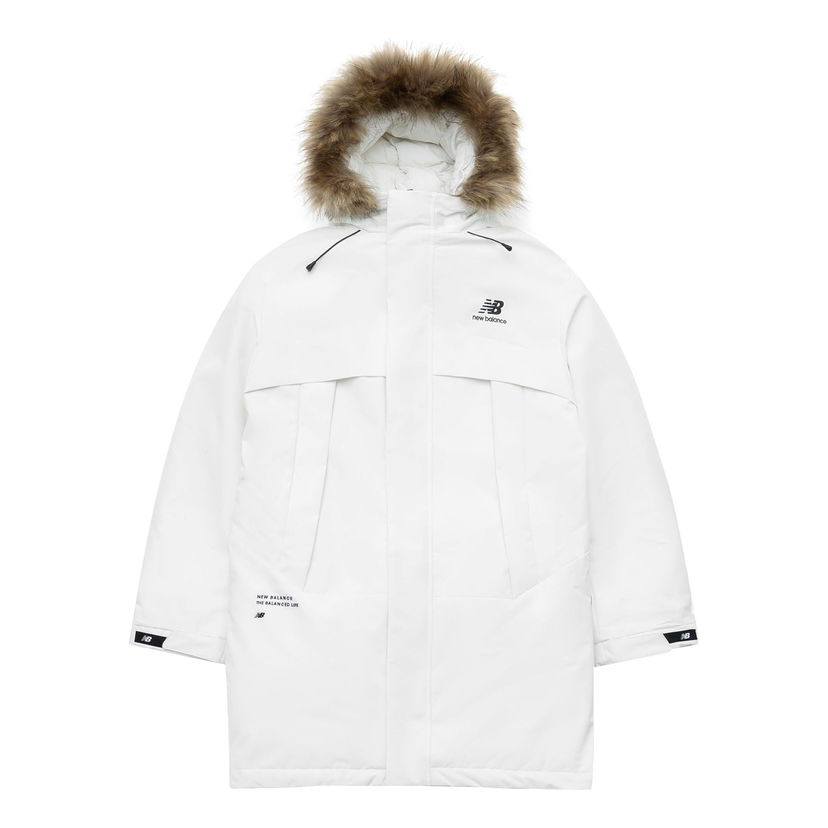 Parka New Balance Long Down Jacket Bela | 5PC44303-IV