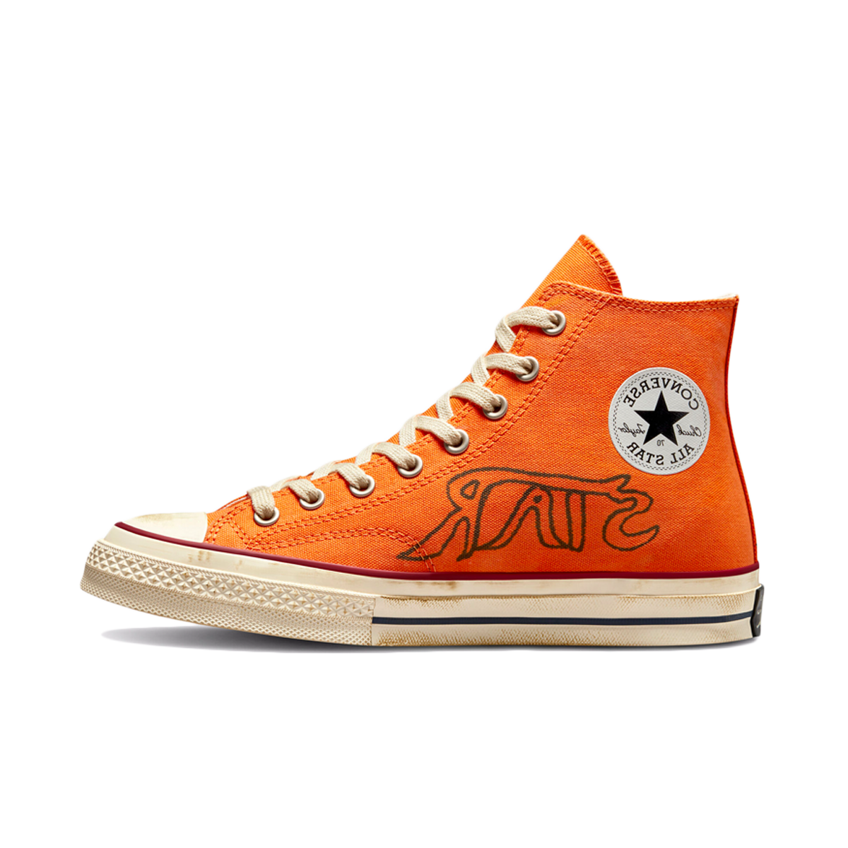 Superge in čevlji Converse Come Tees x Chuck 70 High Oranžna | A01762C, 0