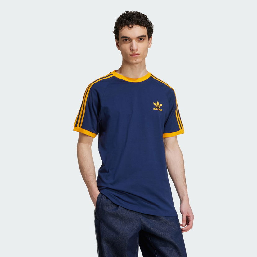 Majica adidas Performance Adicolor Classics 3-Stripes Tee Modra | KA0472