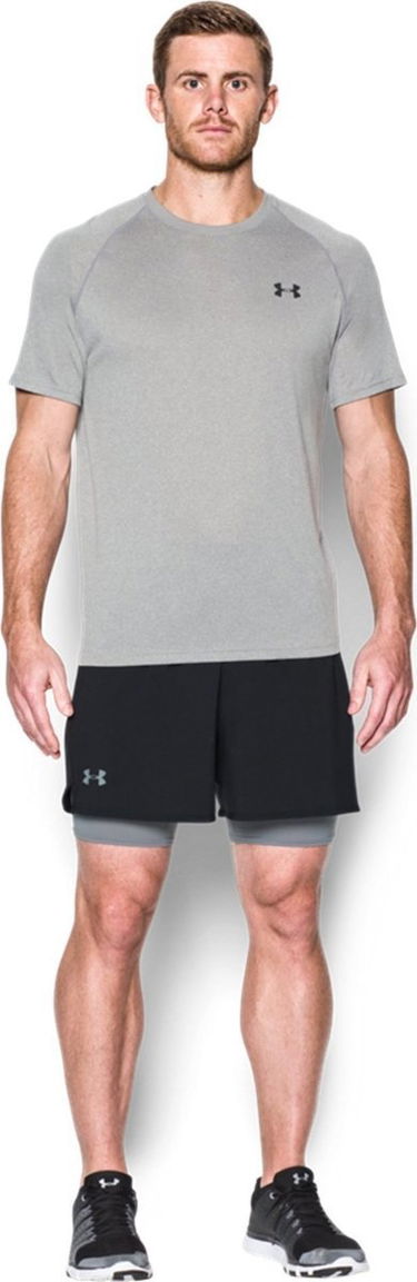 Kratke hlače Under Armour Qualifier 2-in-1 Shorts Črna | 1289625-001, 2