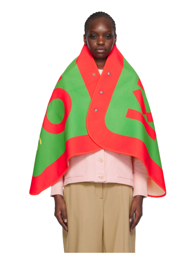 Šala KENZO Paris Blanket Scarf Zelena | FC68CU006PEC