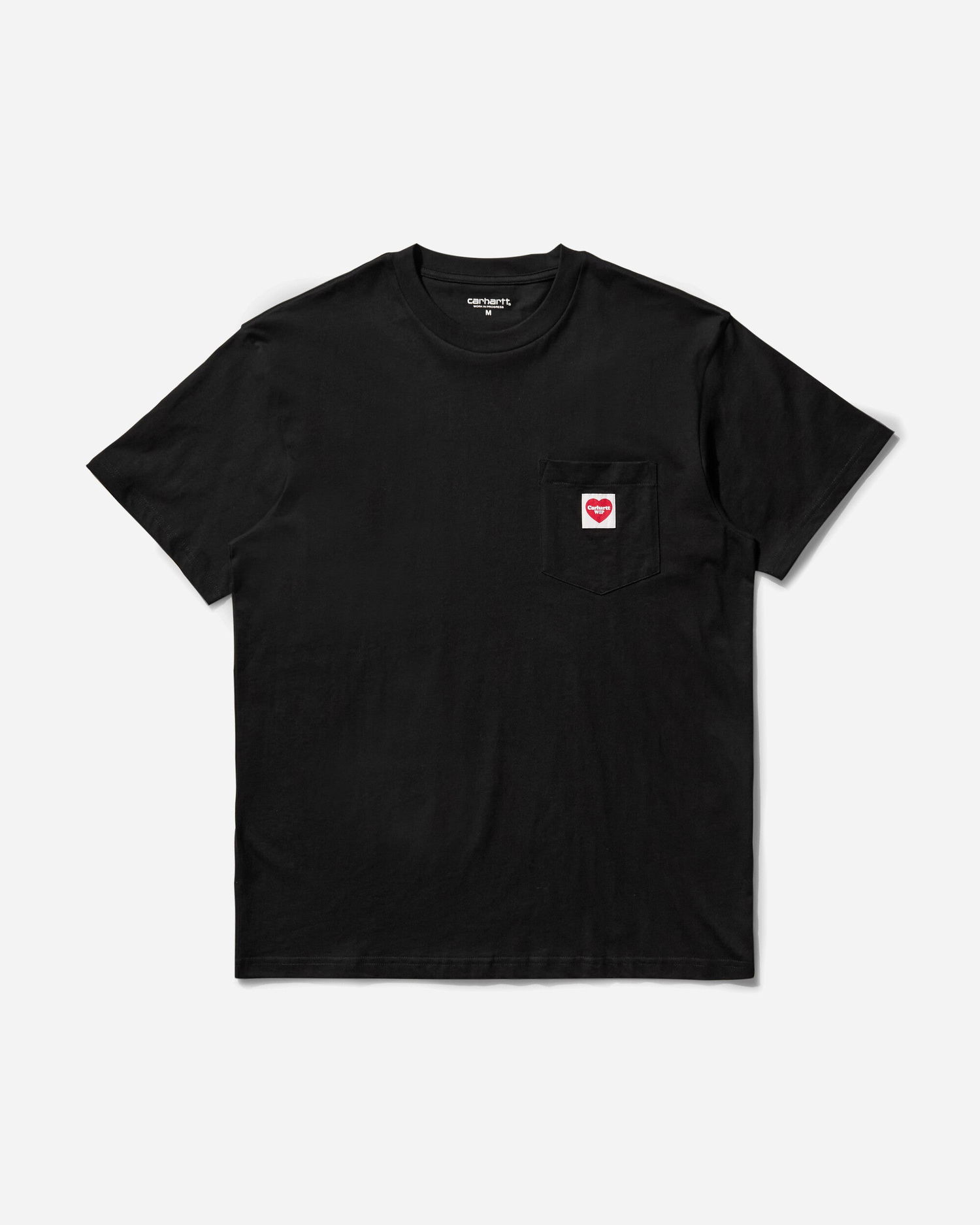 Majica Carhartt WIP Pocket Heart T-Shirt Črna | I032128 1V2XX, 0