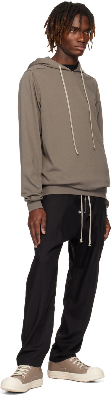Trenirka Rick Owens Rick Owens Hollywood Bela Trousers Črna | RU01E5361 WG, 3