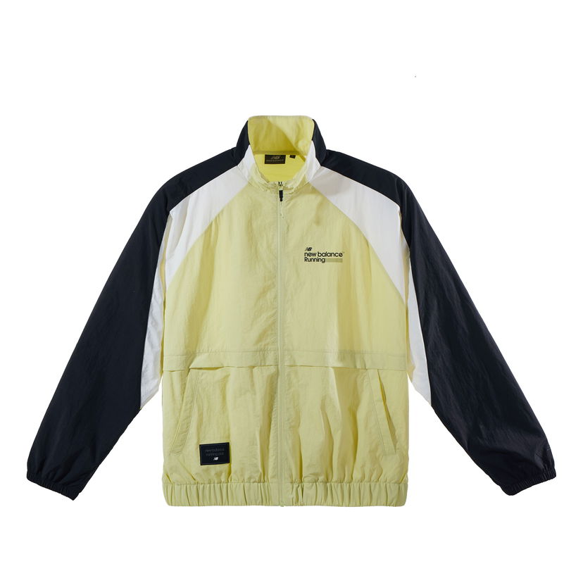 Vetrovka New Balance Running Woven Jacket Rumena | NAE12131-LGN
