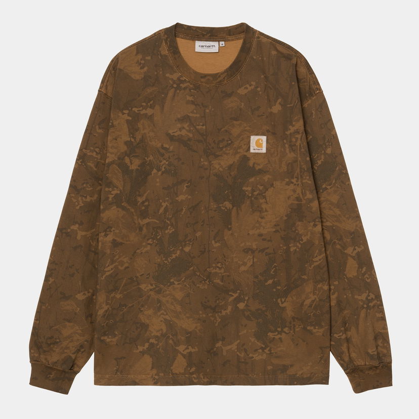 Majica Carhartt WIP Carhartt WIP Long Sleeve Camo Combi T-Shirt Rjava | I035858_9