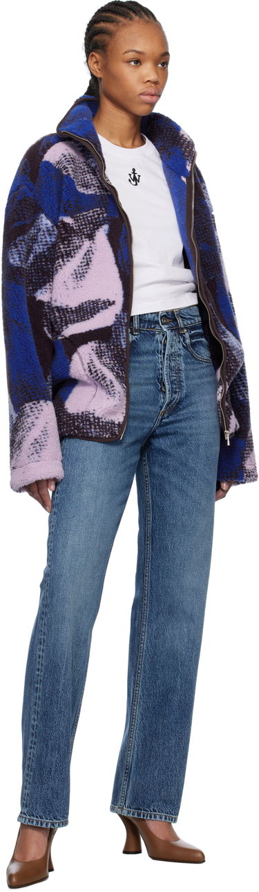 Bomber jakna JW Anderson JW Anderson Printed Fleece Zip-Up Jacket Večbarvna | JK0376-PG1712, 3