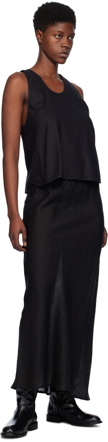 Majica brez rokavov Baserange Apron Tank Top Črna | TOAP-WS-000, 3