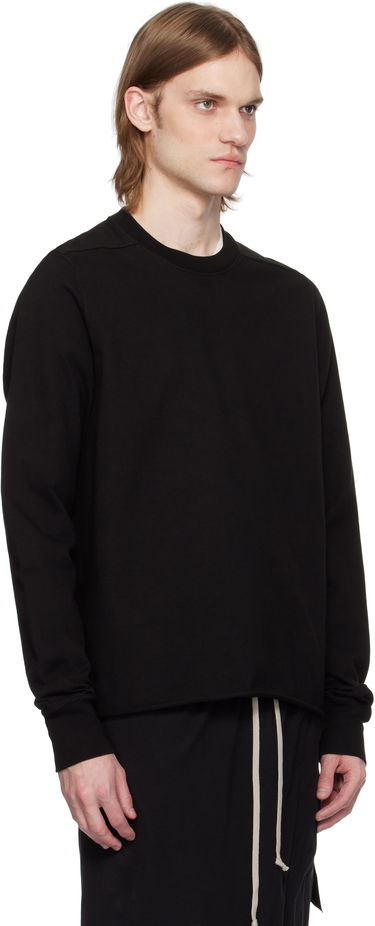 Pleteni pulover Rick Owens Rick Owens DRKSHDW Hollywood Crewneck Sweatshirt Črna | DU01E3279 RIGP, 1