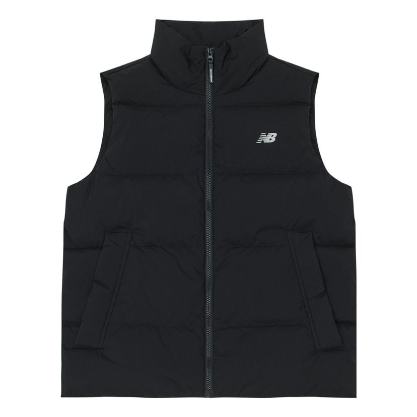 Telovnik New Balance Men's Down Vest Črna | AMV34325-BK