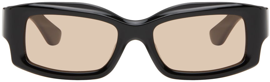Sončna očala Port Tanger Black Addis Square Sunglasses Črna | PT-3802, 0