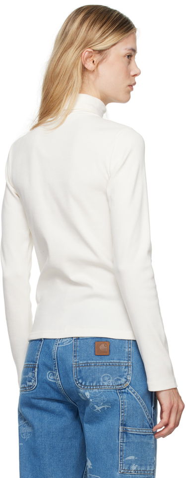 Majica Carhartt WIP Signature Mockneck Tee W Bež | I034019-D6.XX, 3