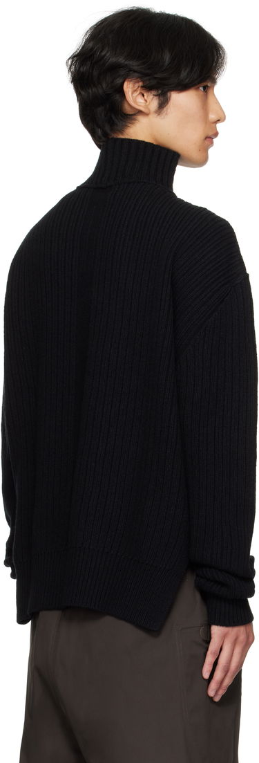 Pleteni pulover Rick Owens Rick Owens Concordians Turtleneck Sweater Črna | RU02E1645 KWV, 2